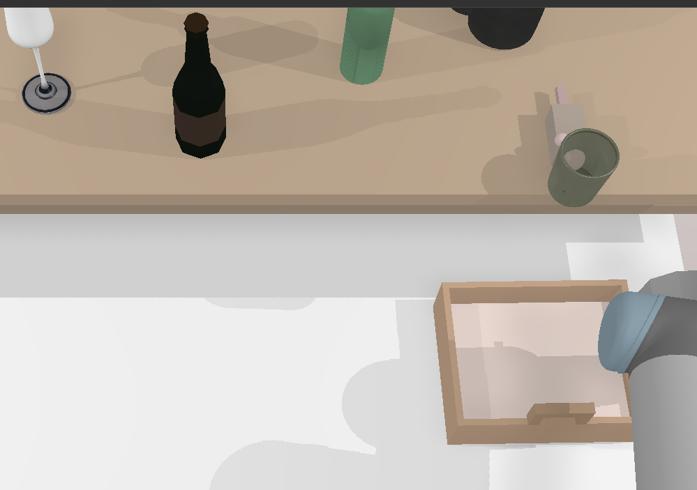 Catch mouse object drop scene